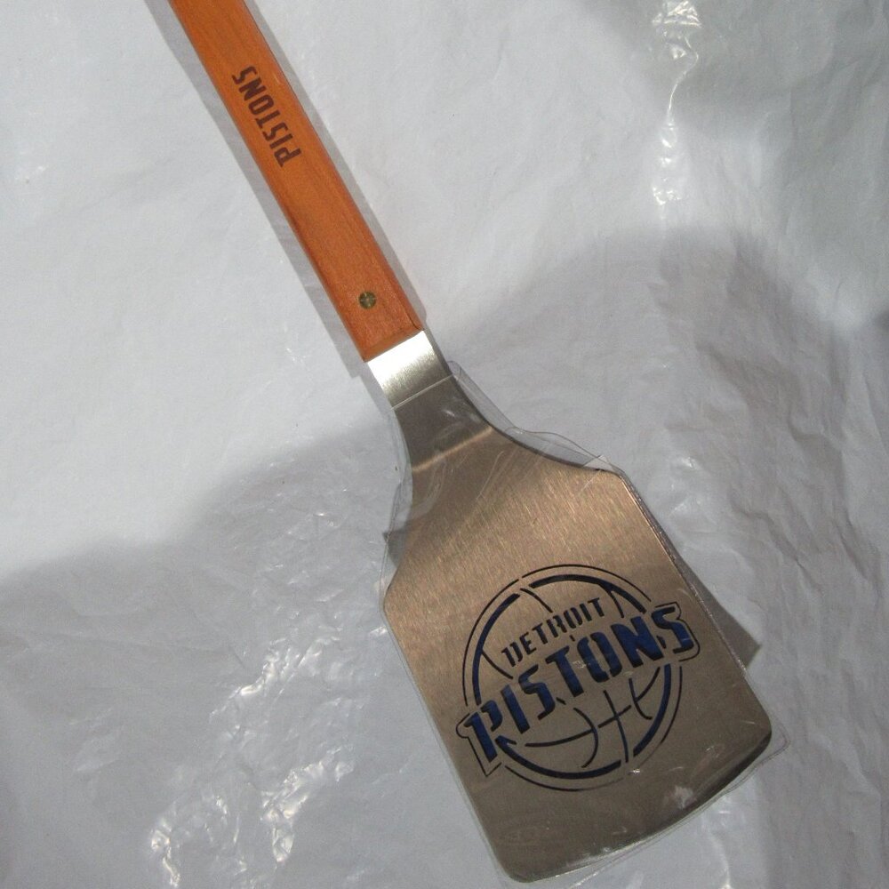 NBA Detroit Pistons Sportula Stainless Steel Grilling Spatula by YouTheFan